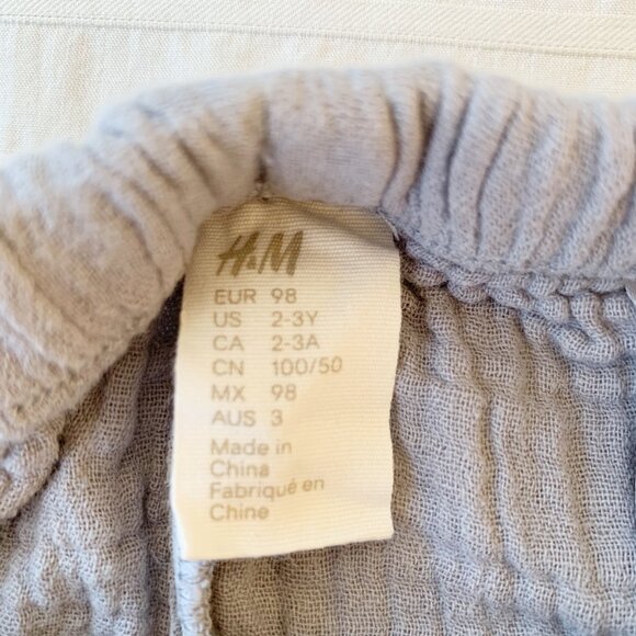H&M Muslin Harem Pants • 2/3 Years - Picture 4 of 4